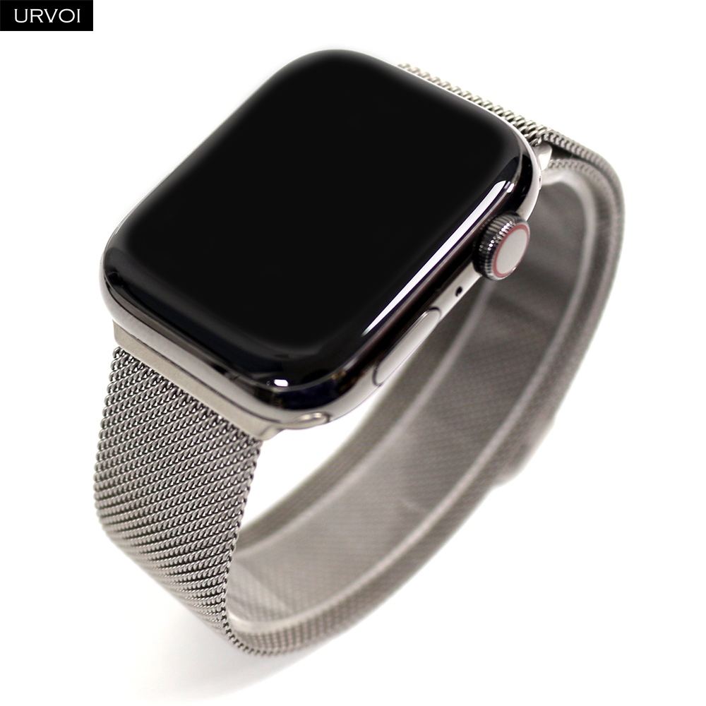 URVOI Mesh band for Apple Watc - مراجعة Mesh Coil Strip وسعره