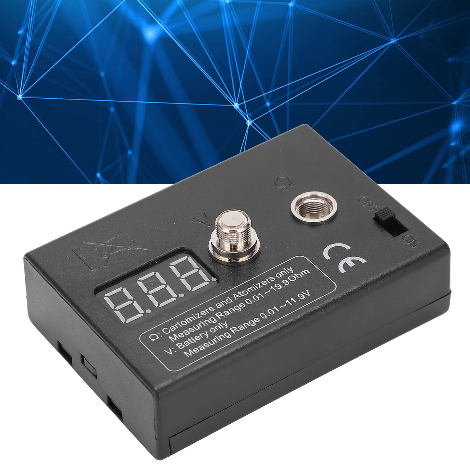 0.01-20Ω Resistance OHM Meter  - مراجعة Ohm Meter Reader وسعره