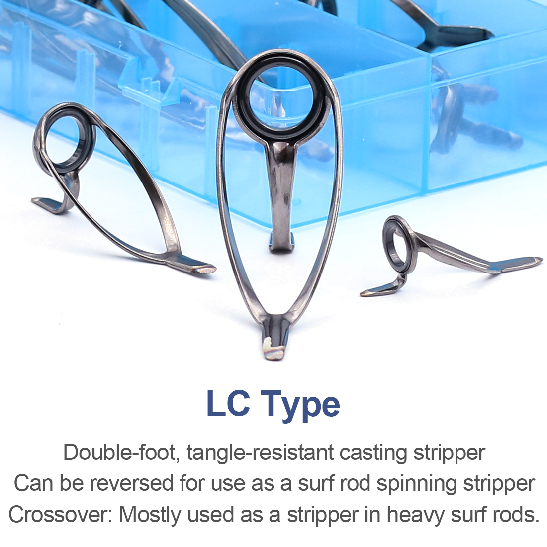 FishTrip Heavy Surf Rod Guides - مراجعة Mesh Coil Strip وسعره