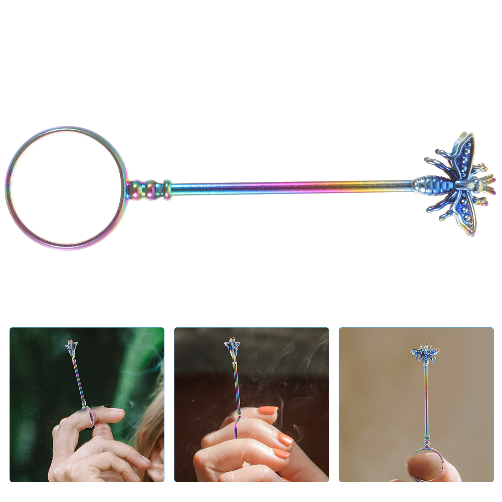 Colorful Insect Cigarette Clip - مراجعة Vape Ring وسعره