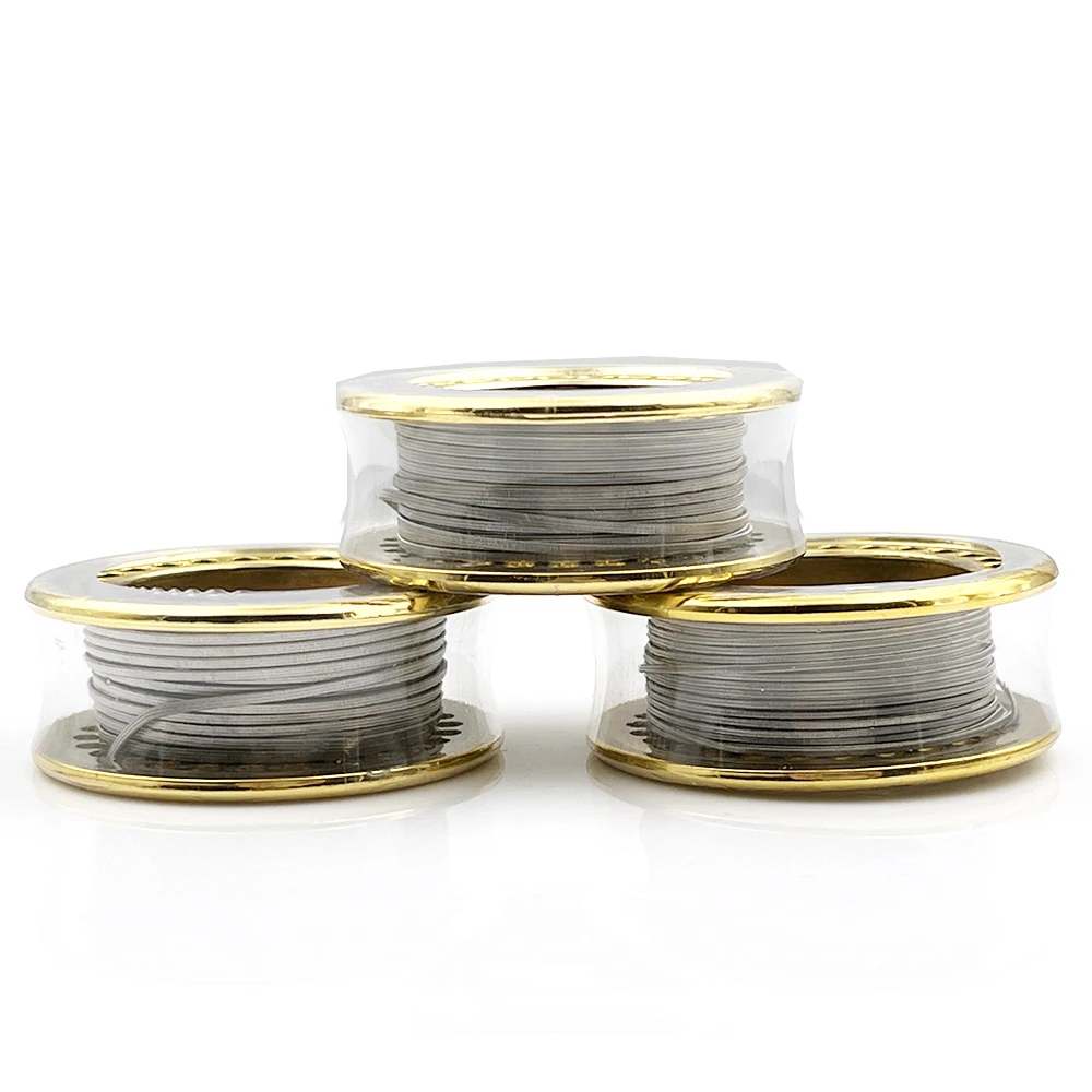 Ni80 Wire Clapton Fused Double - مراجعة Clapton Wire Pre Built وسعره