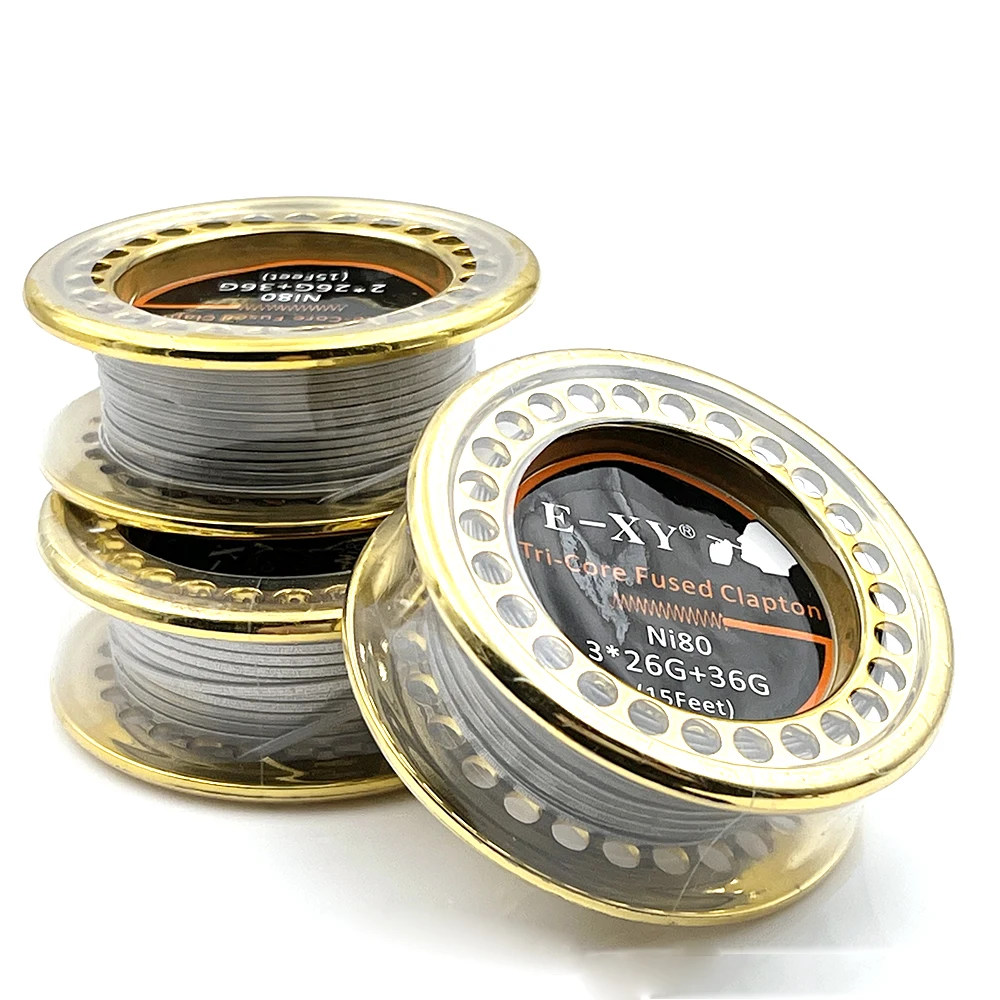 Ni80 Wire Clapton Fused Double - مراجعة Clapton Wire Pre Built وسعره