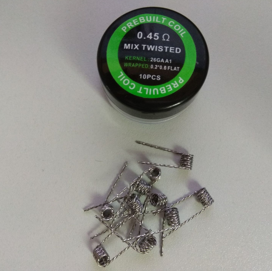 10Pcs/Box Fuse A1 Heating Wire - مراجعة Clapton Wire Pre Built وسعره