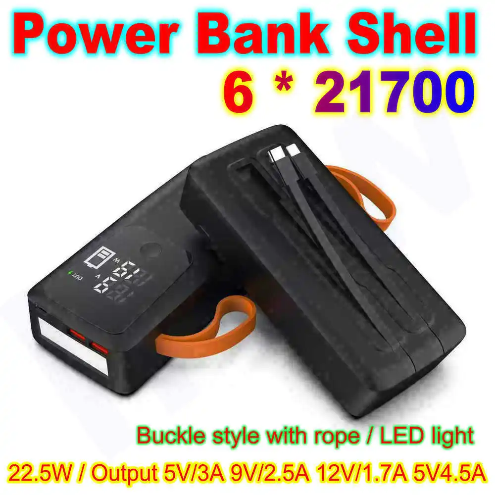 21700  Battery Case Power Bank - مراجعة Battery Case Storage وسعره