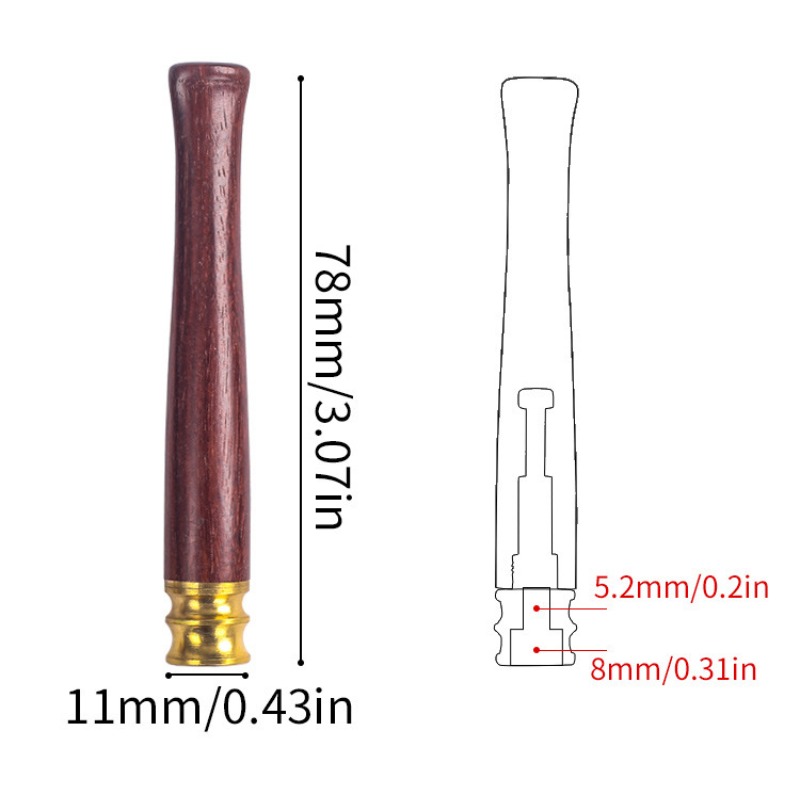73mm cigarette holder For Thic - مراجعة Smoking & Vaping Accessories وسعره
