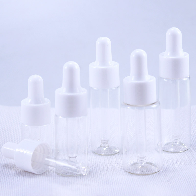 50pcs/lot 5ml 10ml 15ml 20ml c - مراجعة Juice Bottle Dropper وسعره