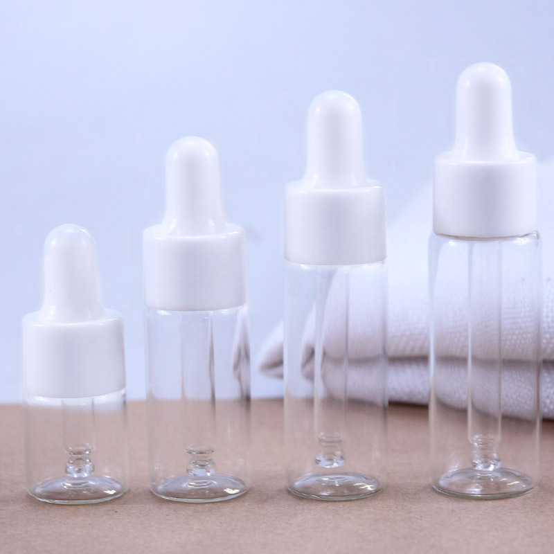 50pcs/lot 5ml 10ml 15ml 20ml c - مراجعة Juice Bottle Dropper وسعره