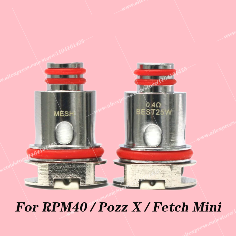RPM Coils 0.4ohm 0.6ohm 0.8ohm - مراجعة Vaping Area وسعره