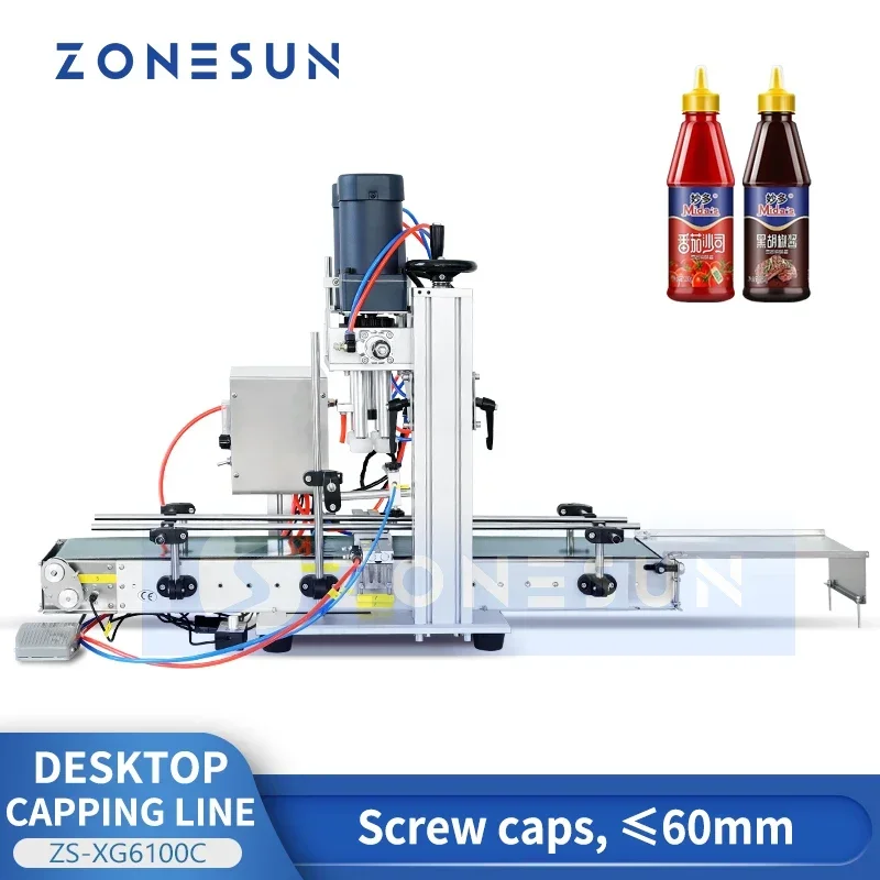 ZONESUN Bottle Capping Machine - مراجعة Juice Bottle Dropper وسعره