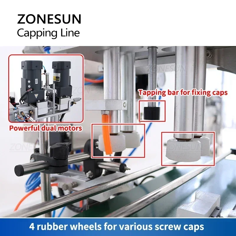 ZONESUN Bottle Capping Machine - مراجعة Juice Bottle Dropper وسعره
