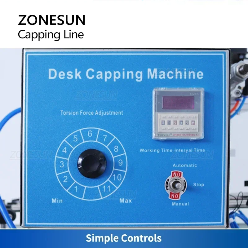ZONESUN Bottle Capping Machine - مراجعة Juice Bottle Dropper وسعره