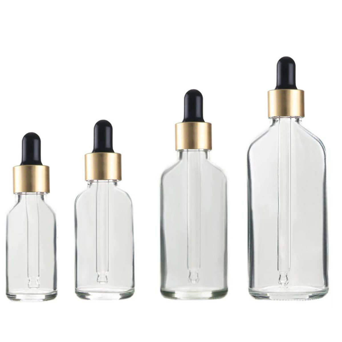 5/10/15/30/50/0ml Clear Glass  - مراجعة Juice Bottle Dropper وسعره
