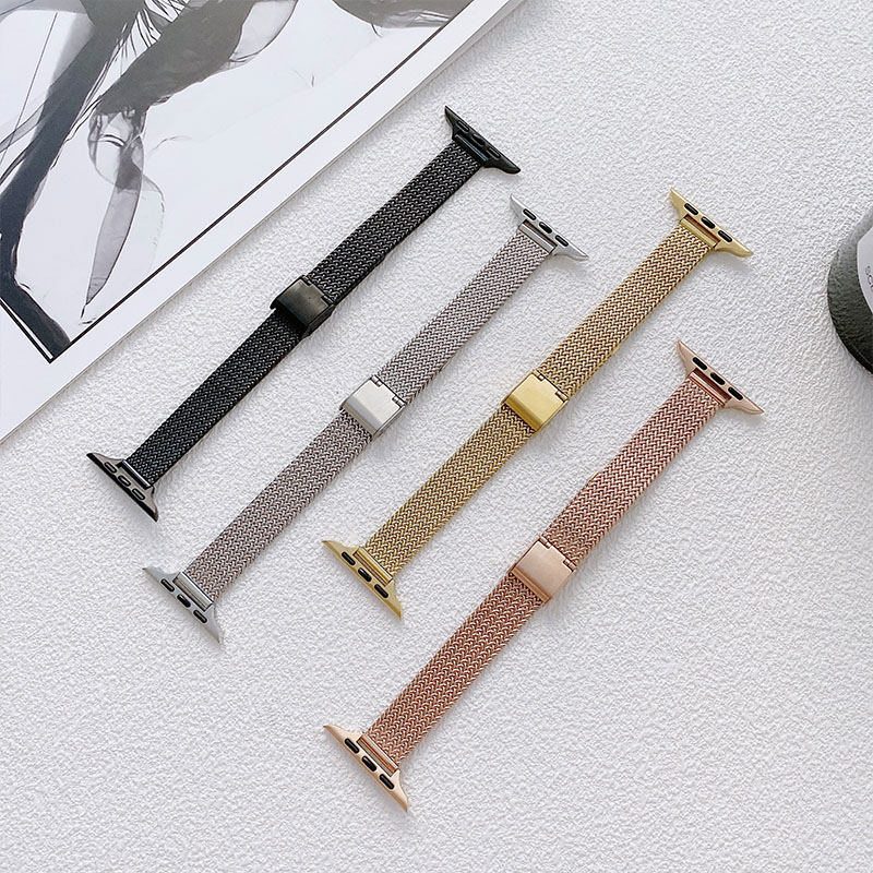 Premium Thin Metal Watch Band  - مراجعة Mesh Coil Strip وسعره