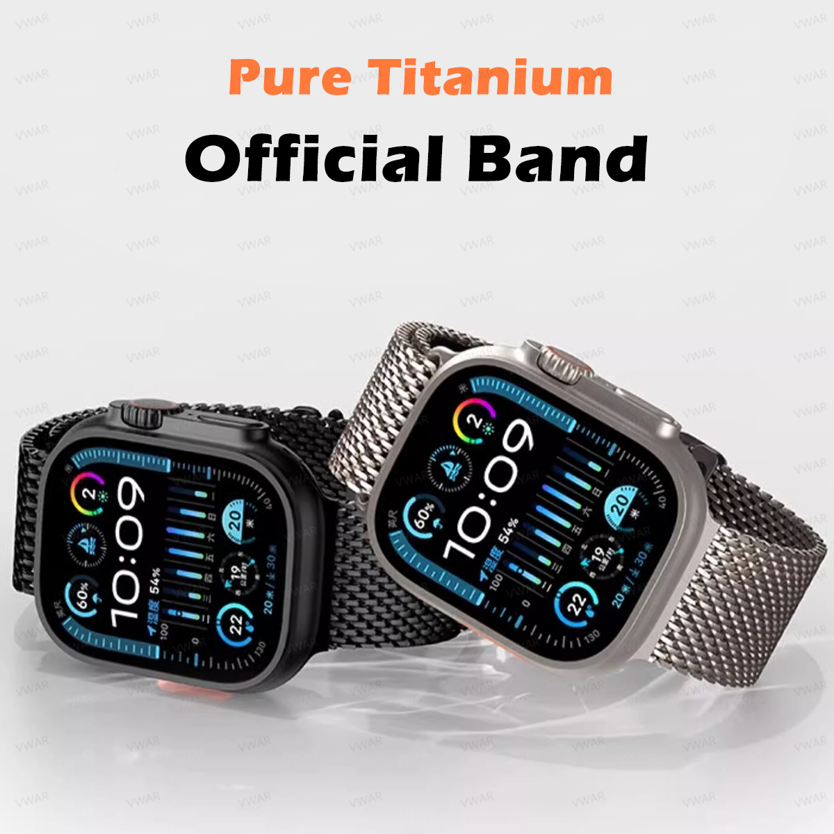 VWAR Titanium Milanese loop fo - مراجعة Mesh Coil Strip وسعره