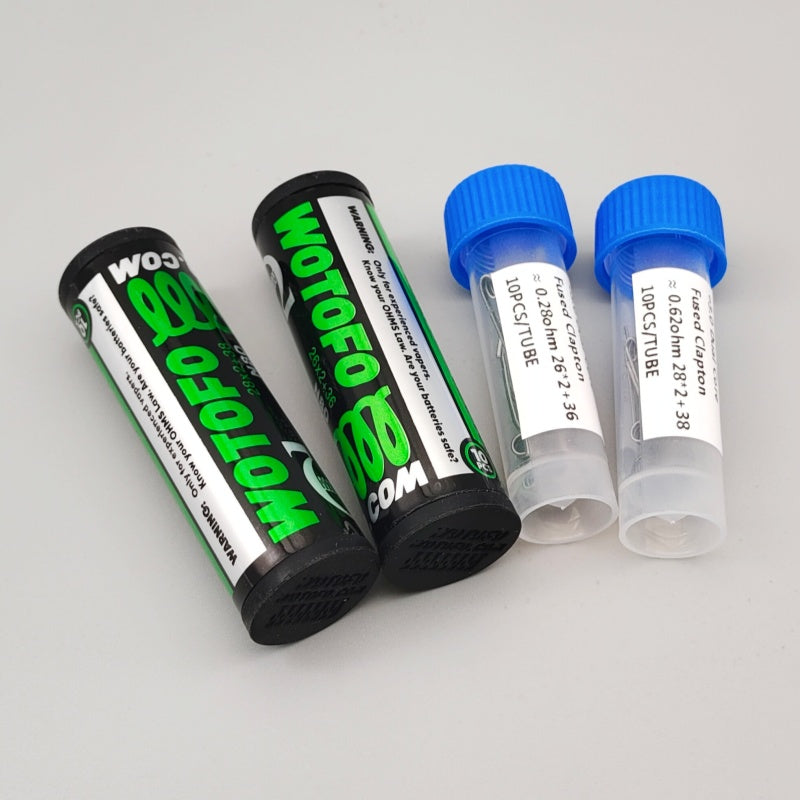 Ni80 Dual Core Fused Clapton H - مراجعة Clapton Wire Pre Built وسعره