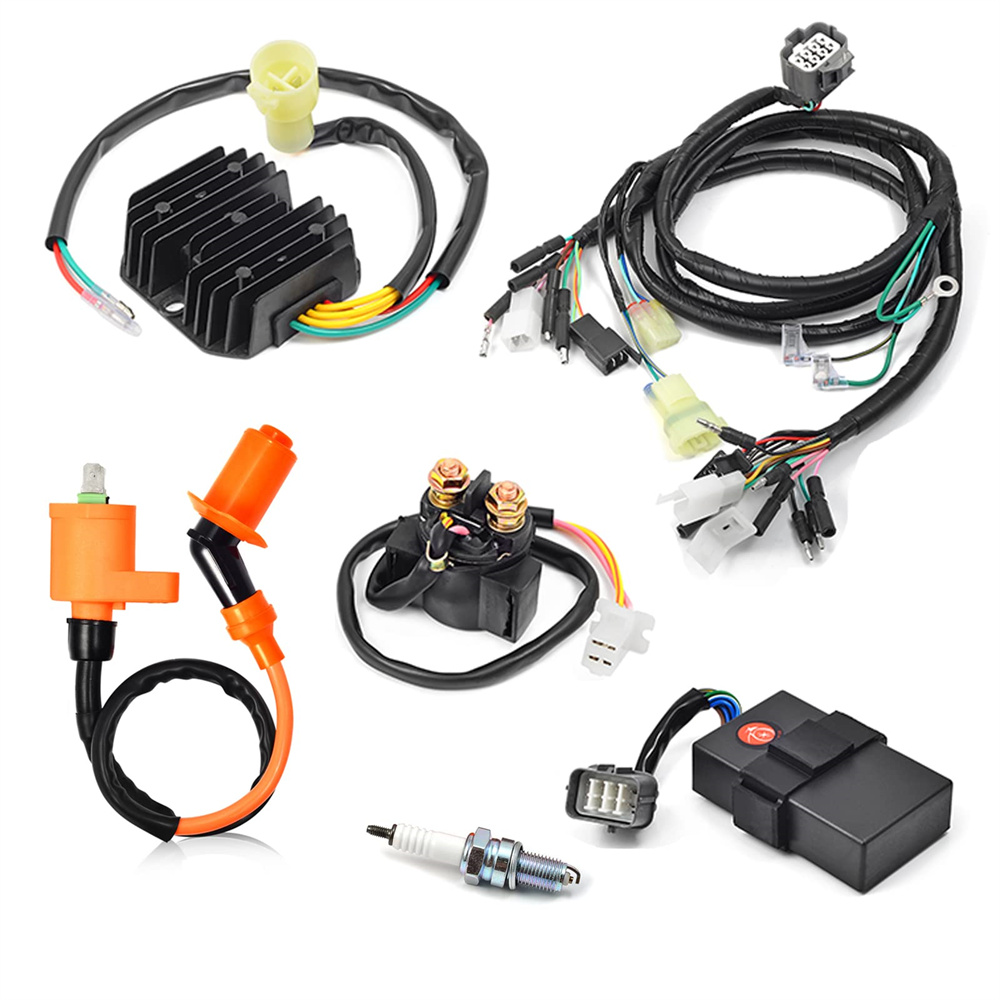Wiring Wire Harness CDI Igniti - مراجعة Coil Building Kit وسعره