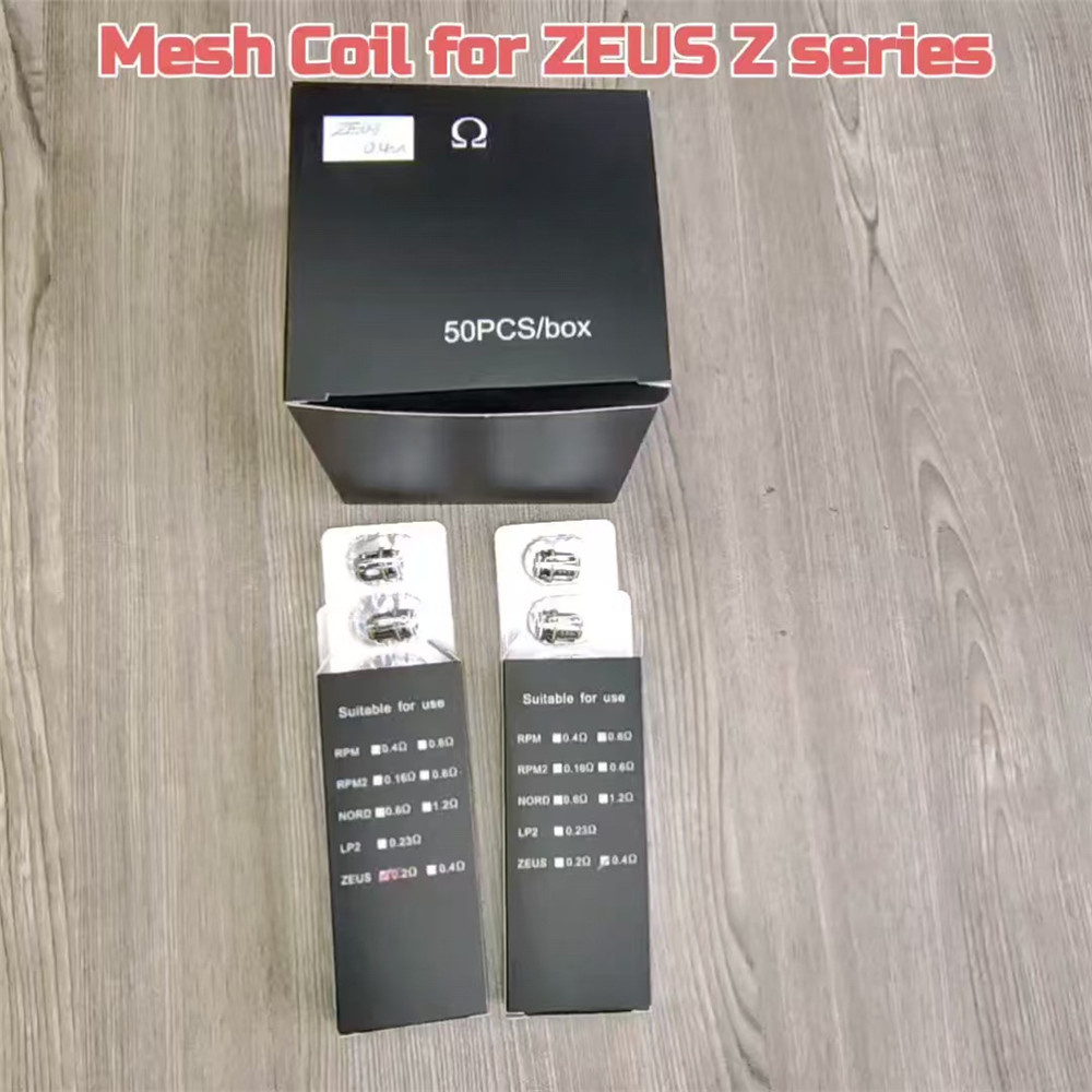 ZEUS Zeus Coil Z Coil Hardware - مراجعة Vape Accessory وسعره