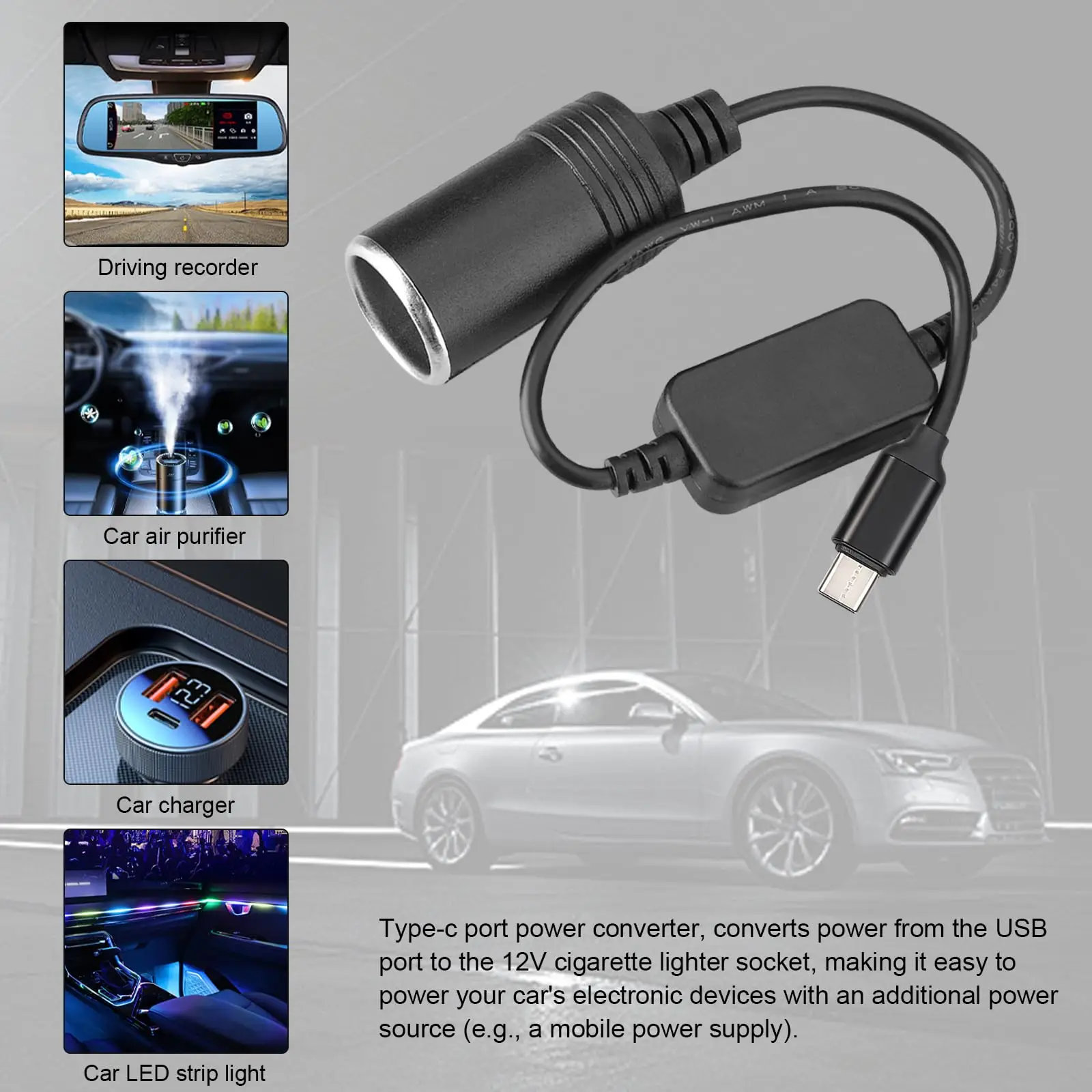 5V To 12V Cigarette Lighter So - مراجعة Vape Accessory وسعره