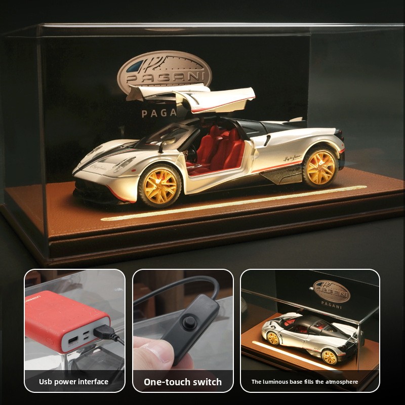 Acrylic Display Box with Light - مراجعة Battery Case Storage وسعره