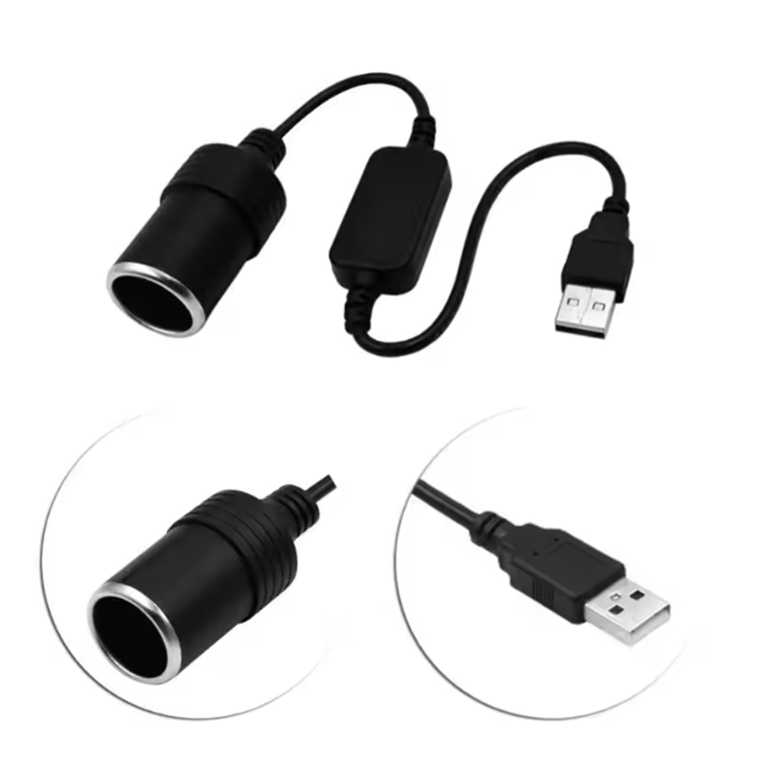 1pc 5V 2A USB To 12V Cigarette - مراجعة Vape Accessory وسعره