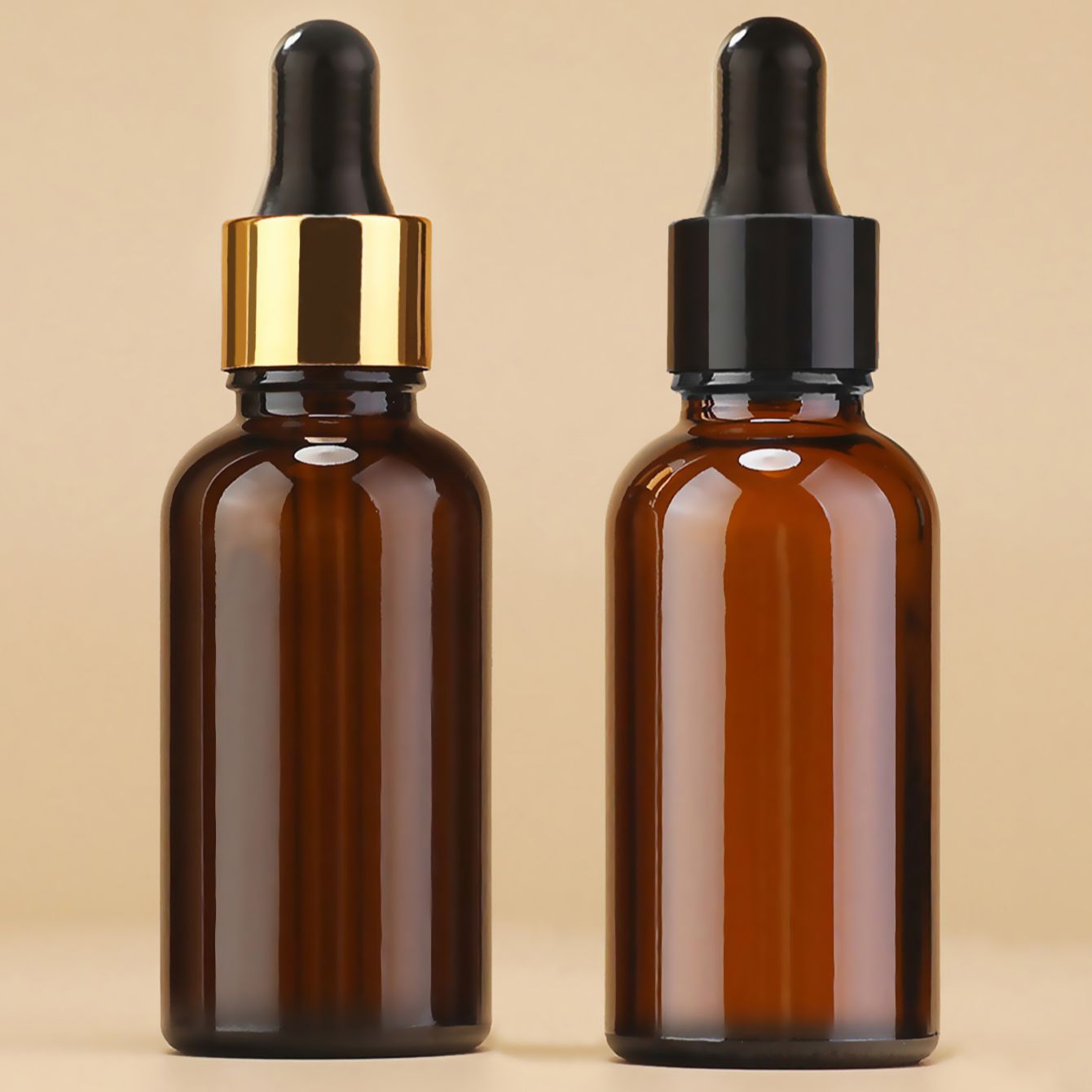 30ML amber glass dropper bottl - مراجعة Juice Bottle Dropper وسعره