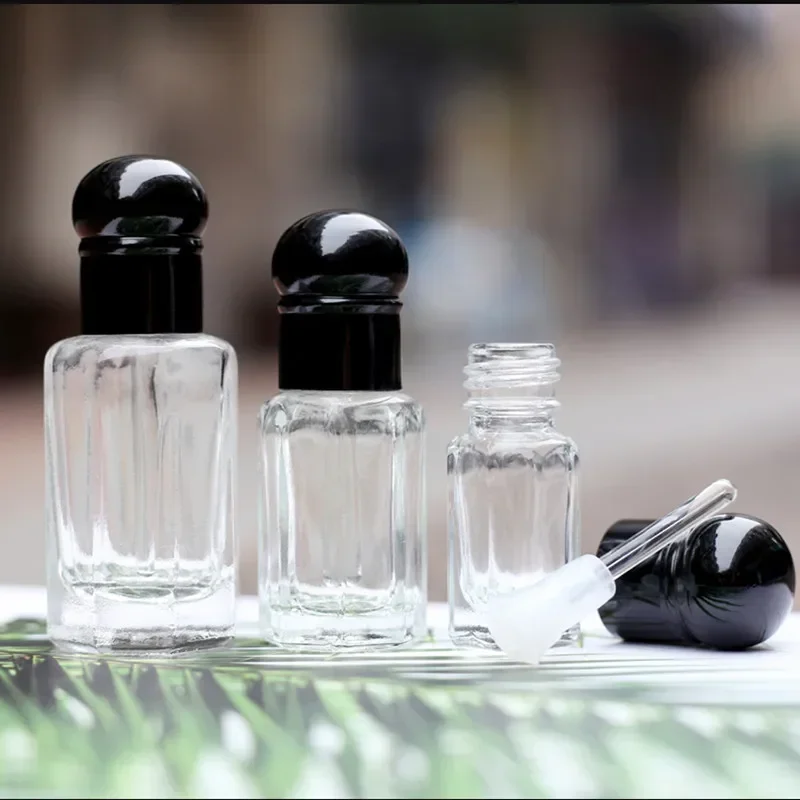 3ml 6ml 12ml Mini Empty Glass  - مراجعة Juice Bottle Dropper وسعره