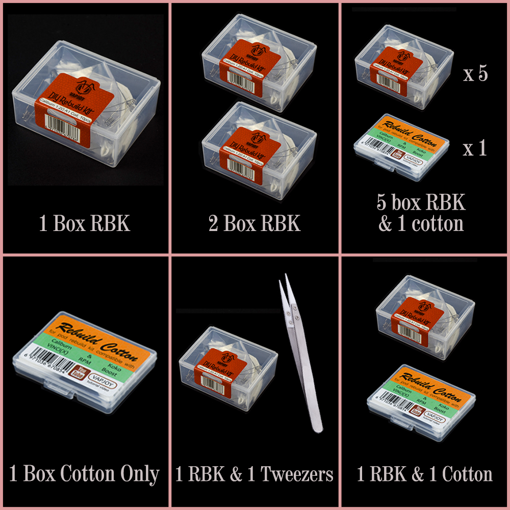 Original VAPJOY DIY Rebuild Ki - مراجعة Vape Accessory وسعره