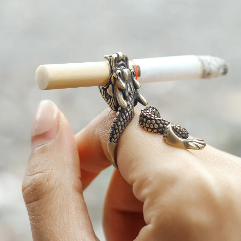 Retro Dragon Cigarette Holder  - مراجعة Vape Ring وسعره