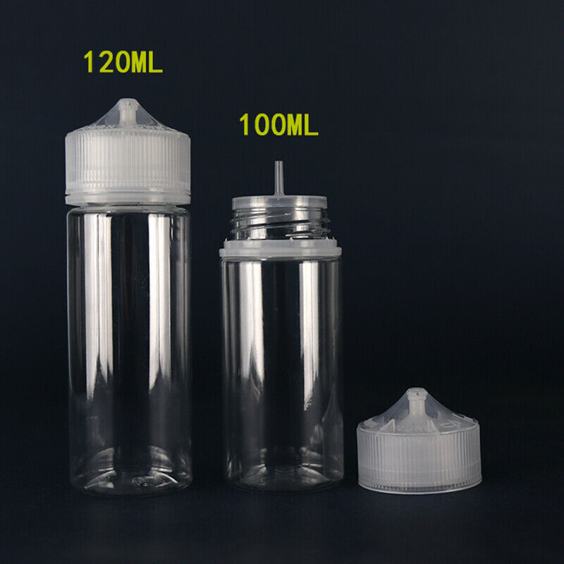 5pcs 30ml/60ml/100ml/120ml Pla - مراجعة Juice Bottle Dropper وسعره
