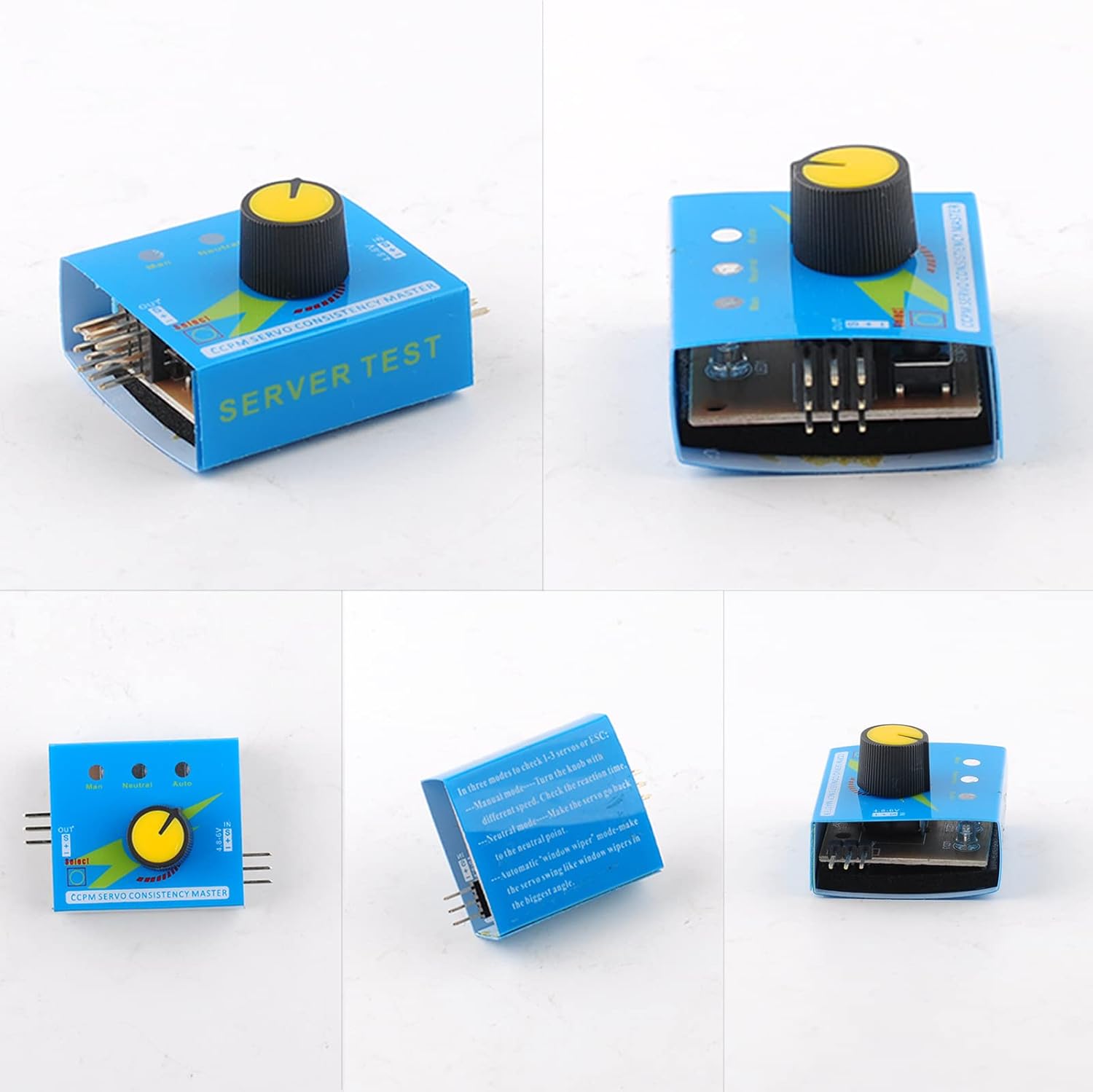 3CH Digital Servo Tester ESC S - مراجعة Battery Case Storage وسعره