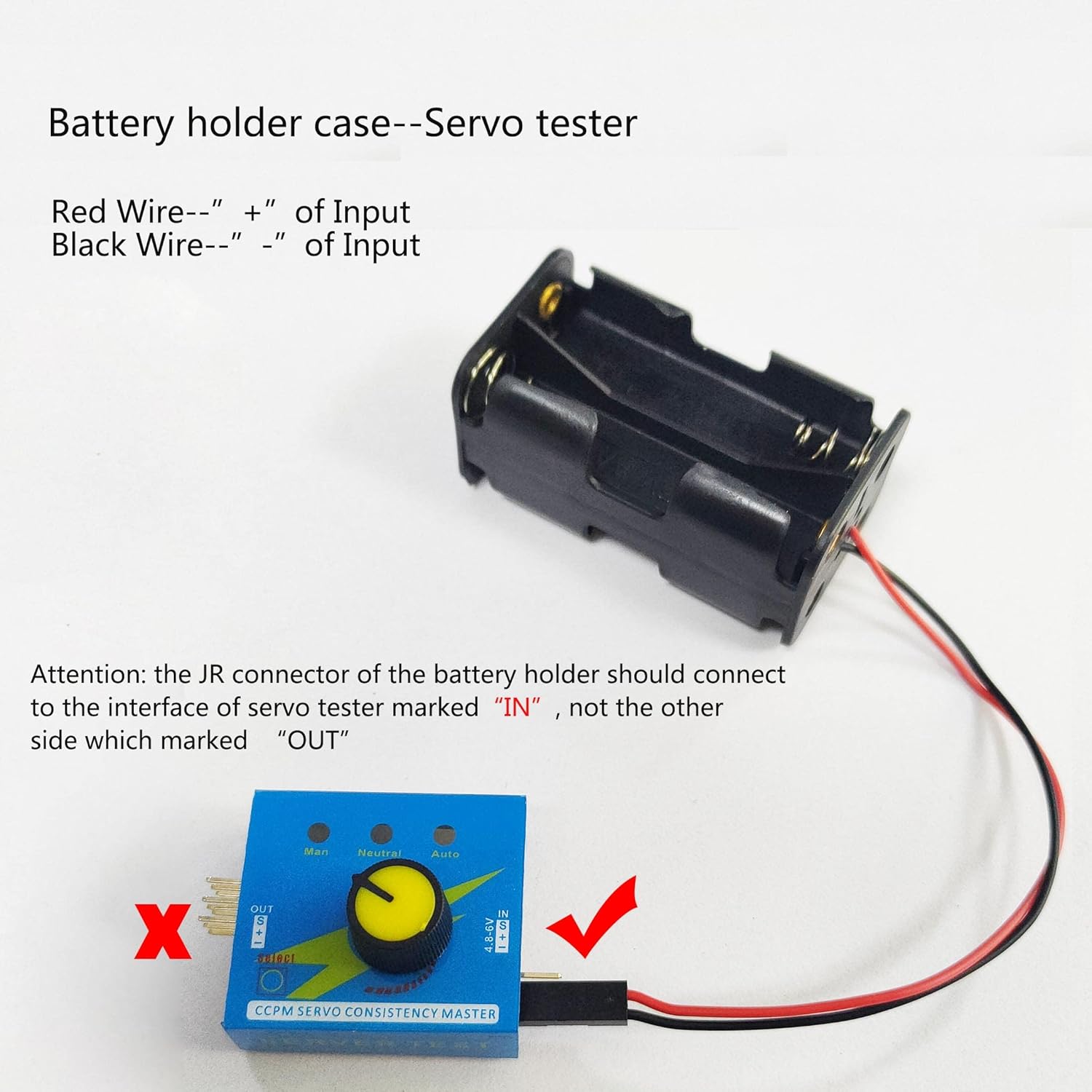 3CH Digital Servo Tester ESC S - مراجعة Battery Case Storage وسعره