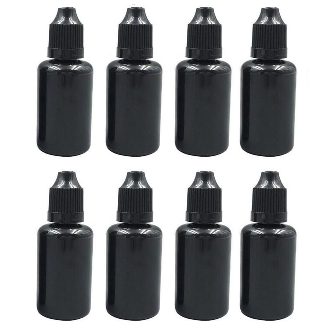 5pcs 5-20ml Black Plastic Bott - مراجعة Juice Bottle Dropper وسعره