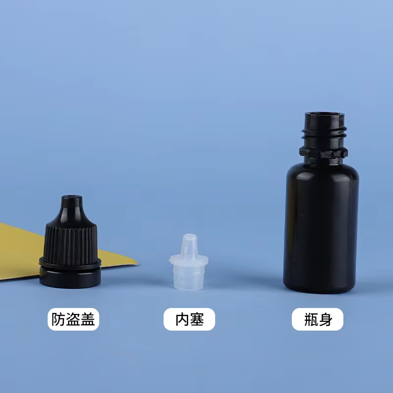 5pcs 5-20ml Black Plastic Bott - مراجعة Juice Bottle Dropper وسعره