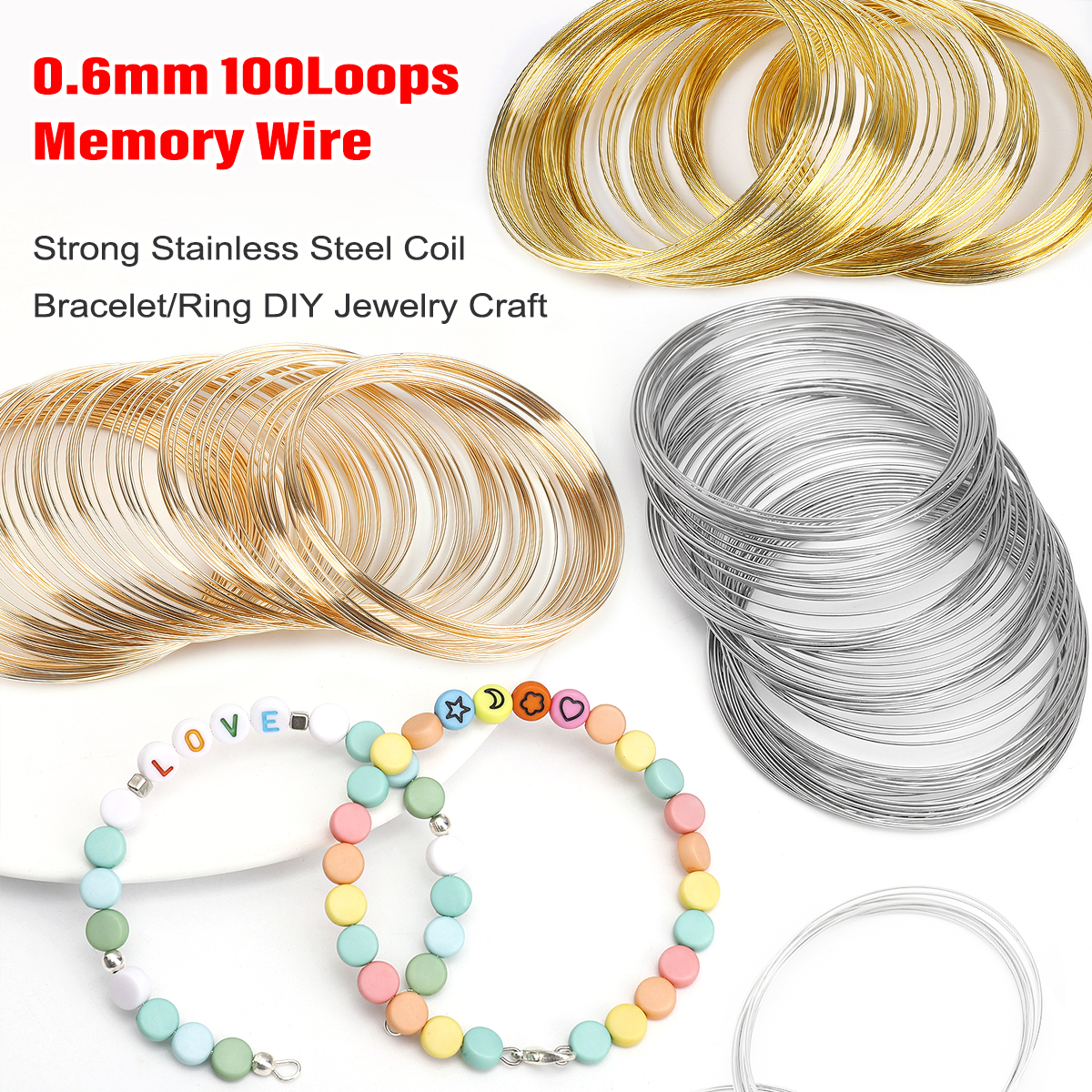 0.6mm Stainless Steel Memory W - مراجعة Coil Building Kit وسعره