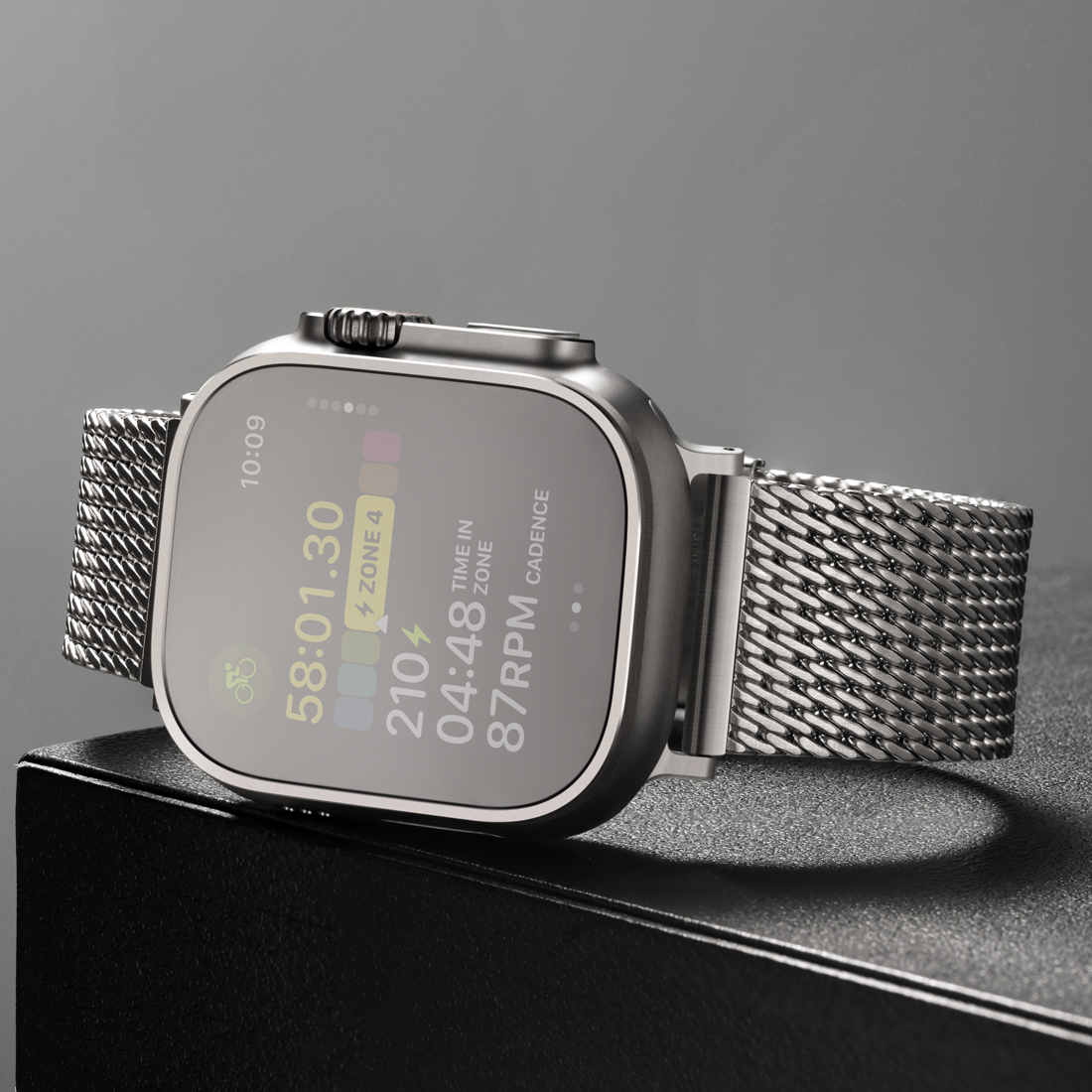 Luxury Milanese Mesh Apple Wat - مراجعة Mesh Coil Strip وسعره