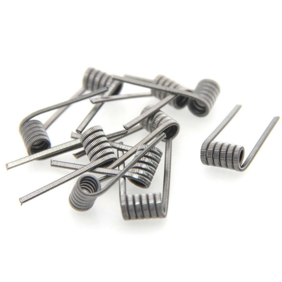 48Pcs/Set Pre Built Coils RTA  - مراجعة Clapton Wire Pre Built وسعره