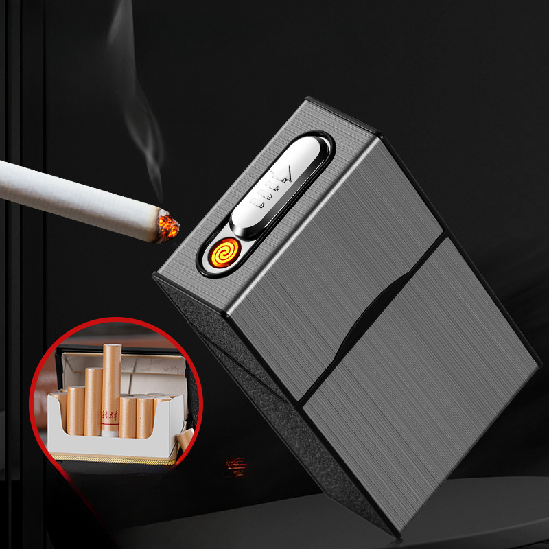2 In 1 20 Cigarette Case Light - مراجعة Vape Accessory وسعره