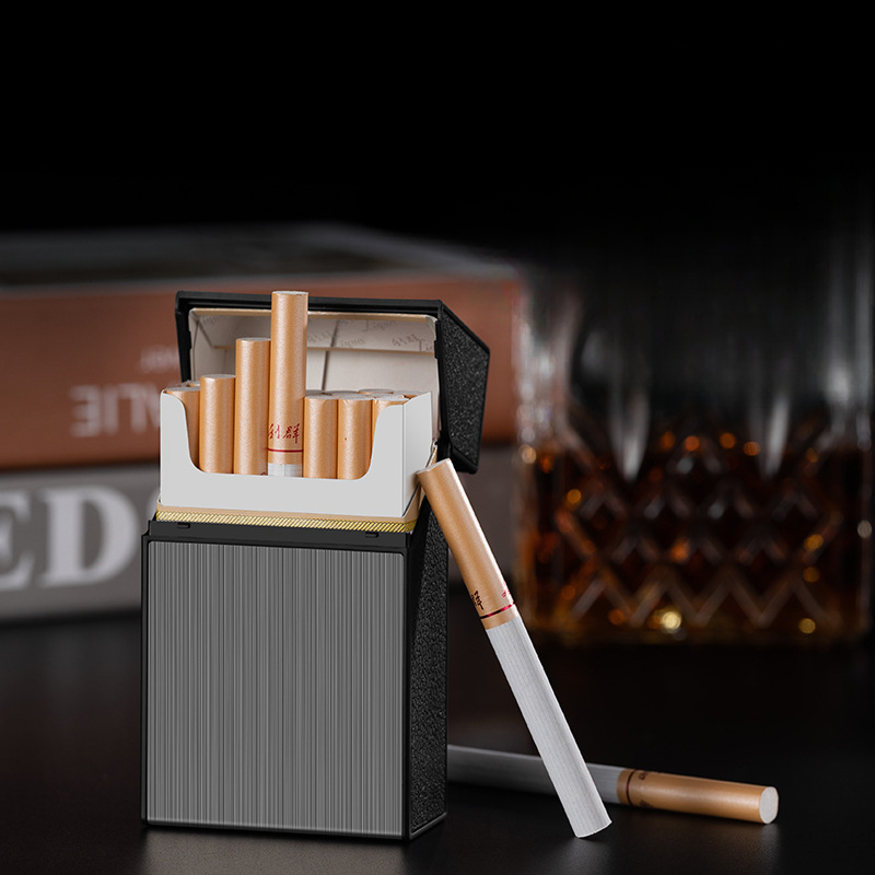 2 In 1 20 Cigarette Case Light - مراجعة Vape Accessory وسعره