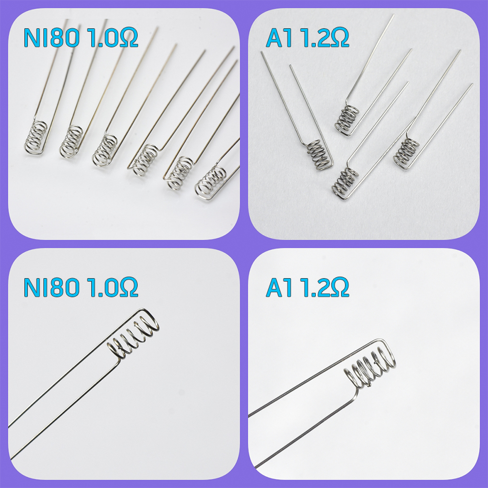 50/100pcs Resistance A1 1.2ohm - مراجعة Coil Building Kit وسعره