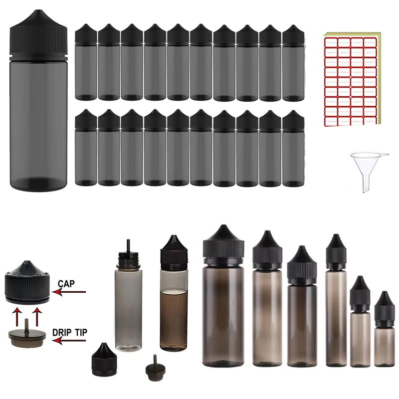20 Pcs30-120ml PET Empty Bottl - مراجعة Juice Bottle Dropper وسعره