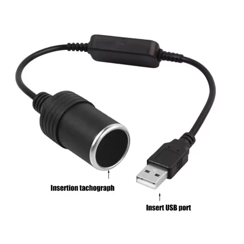 5V 2A USB To 12V Cigarette Lig - مراجعة Vape Accessory وسعره