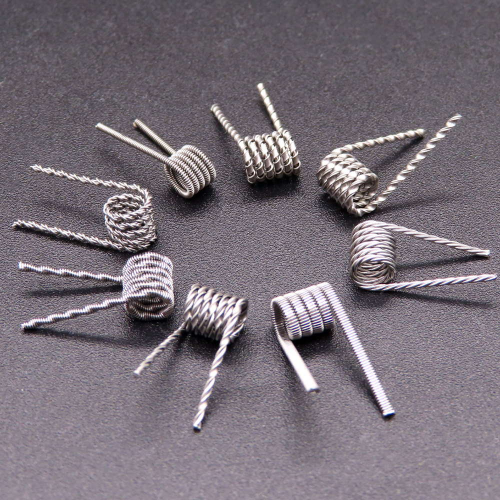 48pcs/set Premade Coils RTA RD - مراجعة Vaping Area وسعره