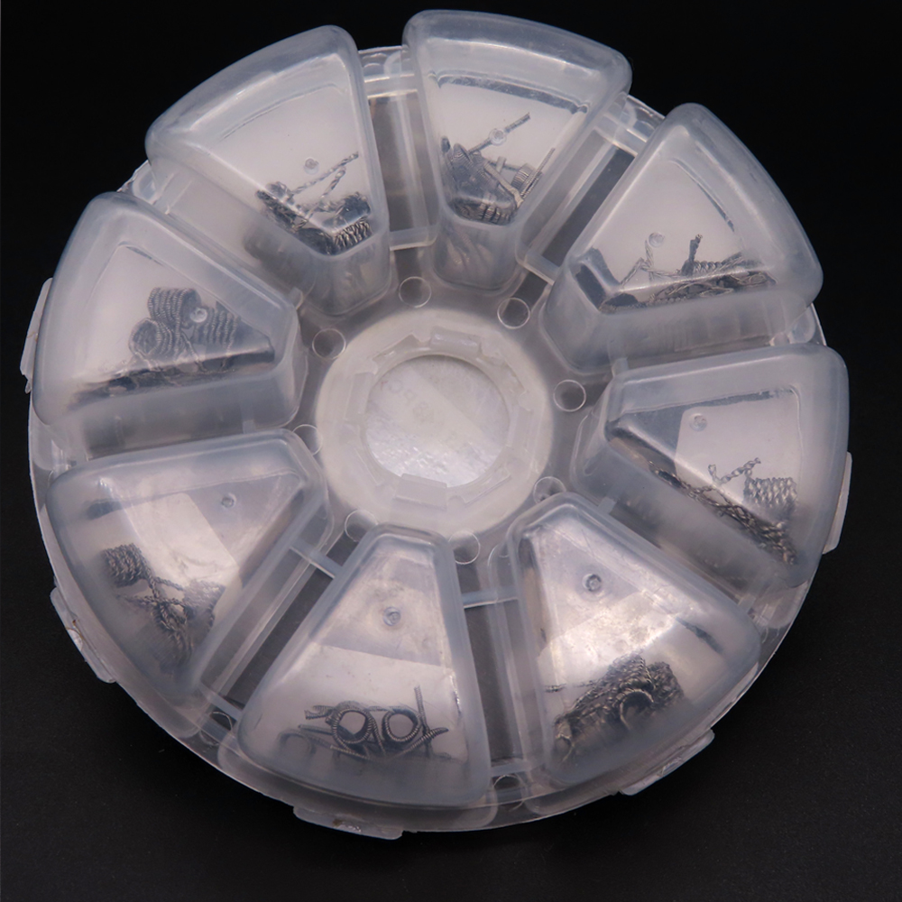 48pcs/set Premade Coils RTA RD - مراجعة Vaping Area وسعره