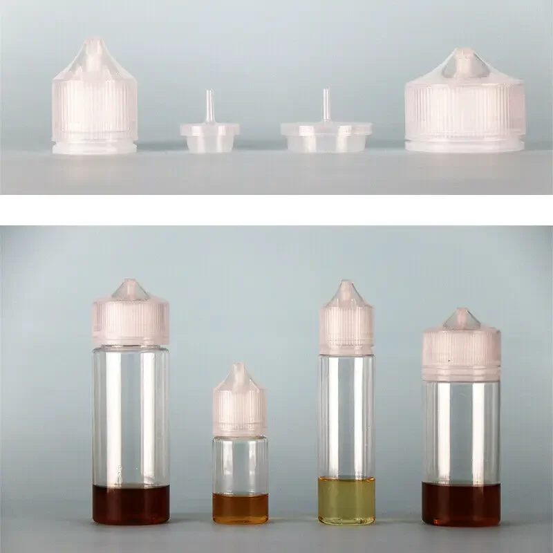 50PCS 30/60/100/120ml Empty Pl - مراجعة Juice Bottle Dropper وسعره