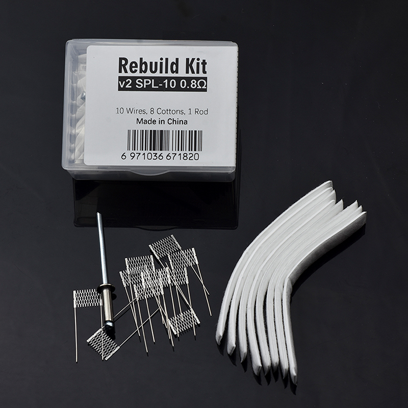 1Set DIY Rebuild Kit V2 Spl-10 - مراجعة Coil Building Kit وسعره