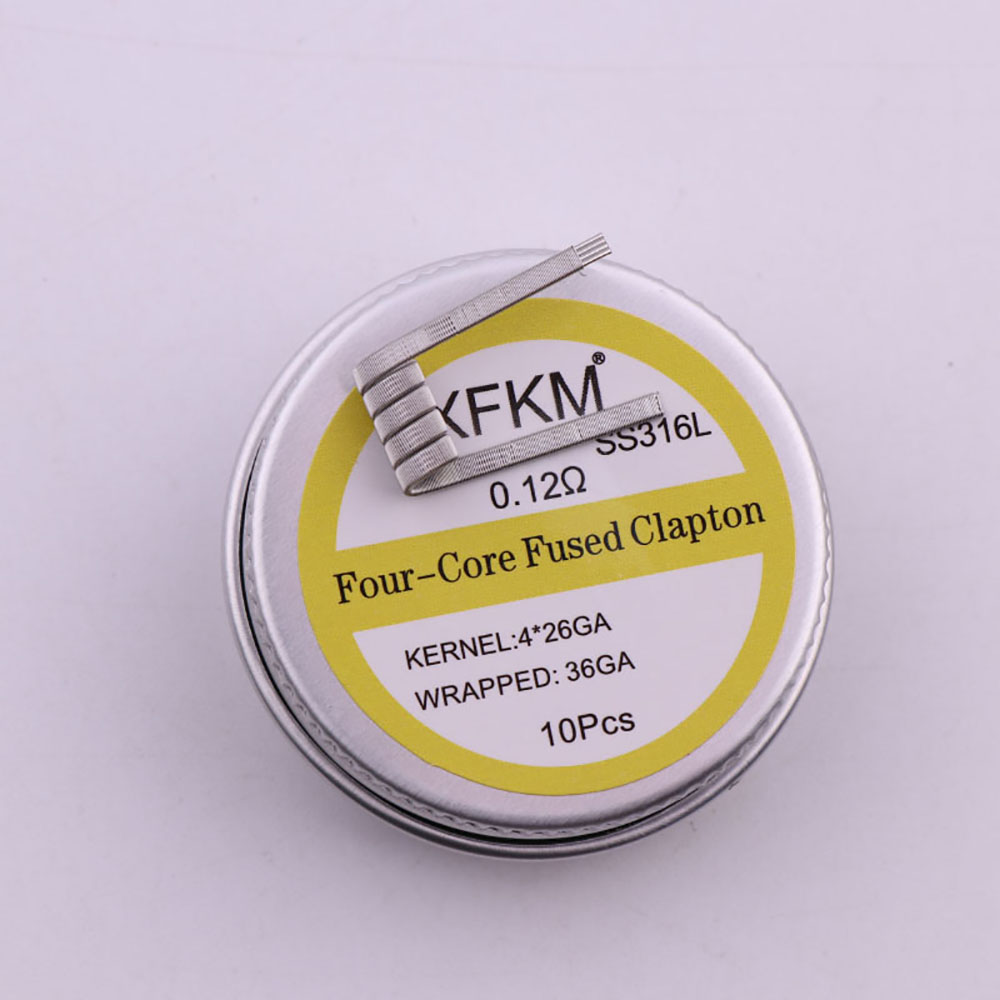 10pcs/box 3mm Spiral ID PreBui - مراجعة Clapton Wire Pre Built وسعره