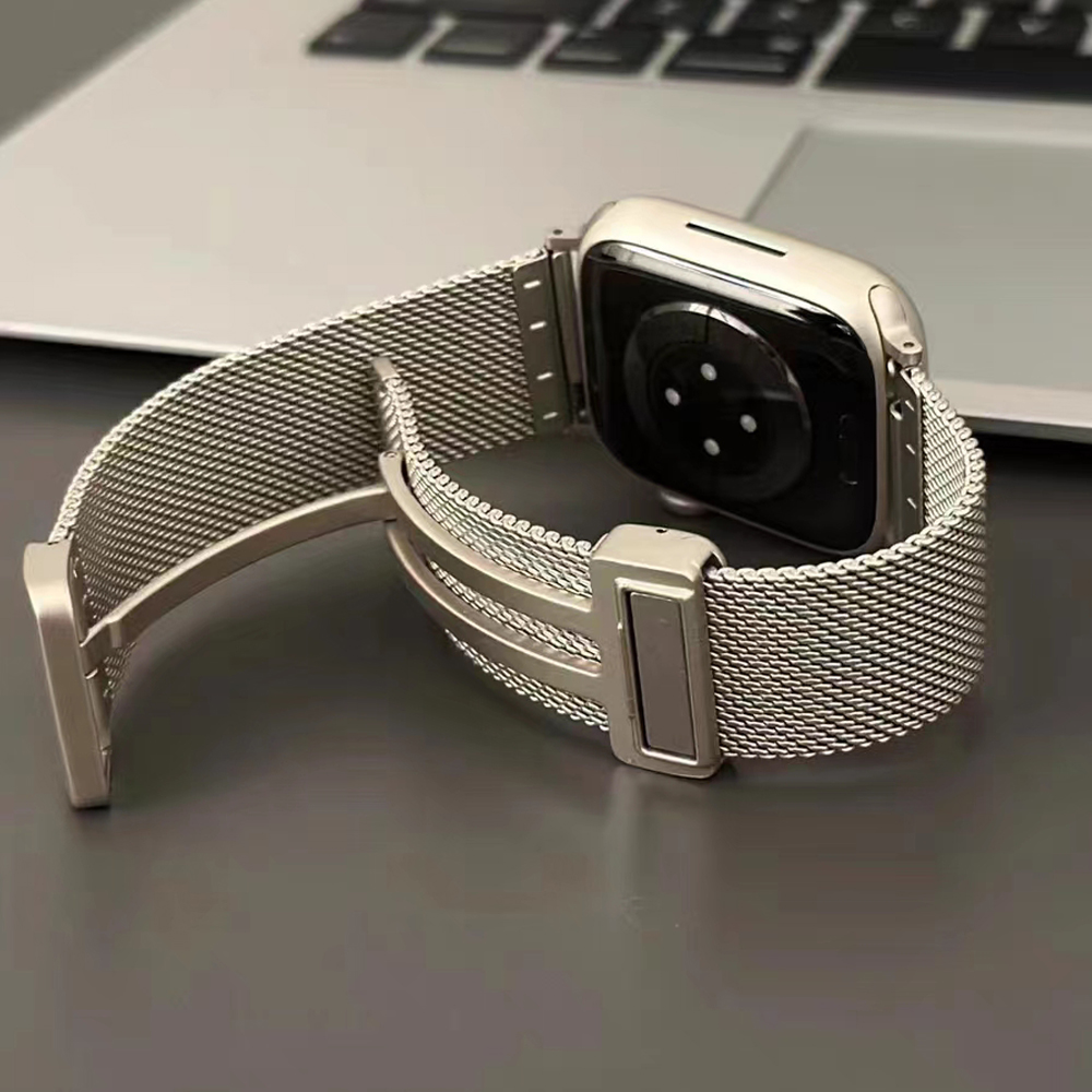 Loop Mesh Strap for Apple Watc - مراجعة Mesh Coil Strip وسعره