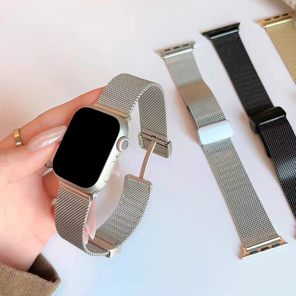 Loop Mesh Strap for Apple Watc - مراجعة Mesh Coil Strip وسعره