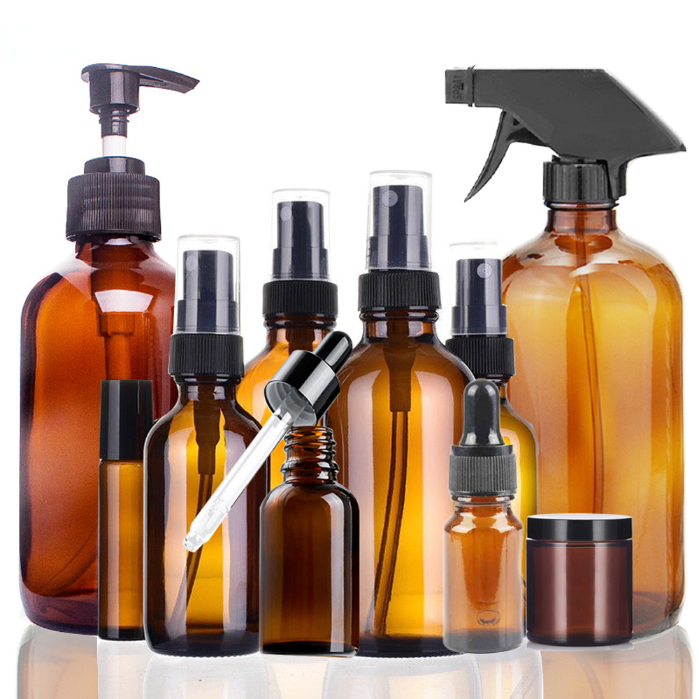 10/15/20/30/50/100/500ml Amber - مراجعة Juice Bottle Dropper وسعره
