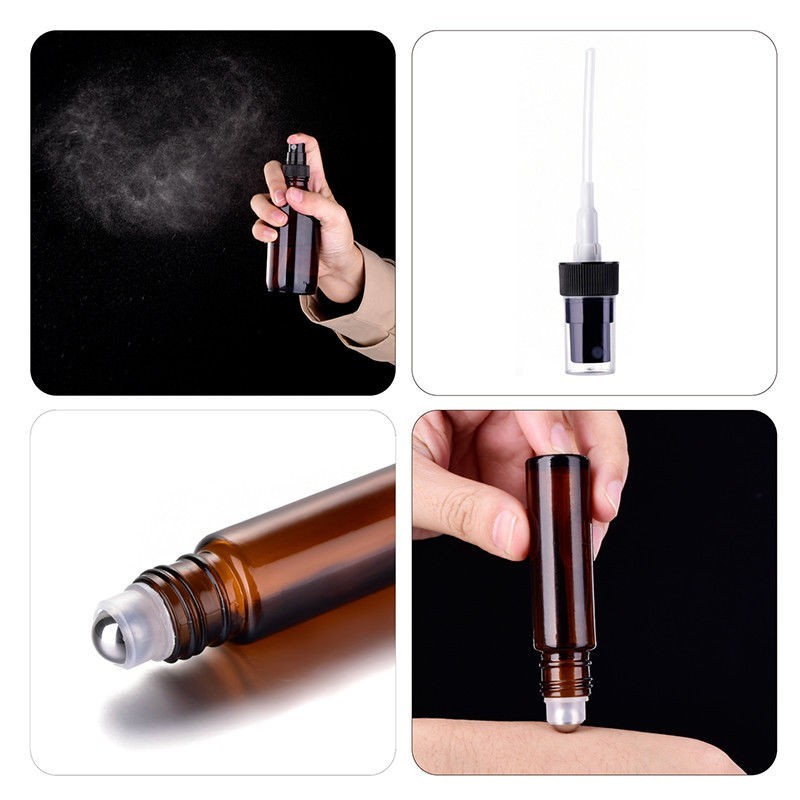 10/15/20/30/50/100/500ml Amber - مراجعة Juice Bottle Dropper وسعره
